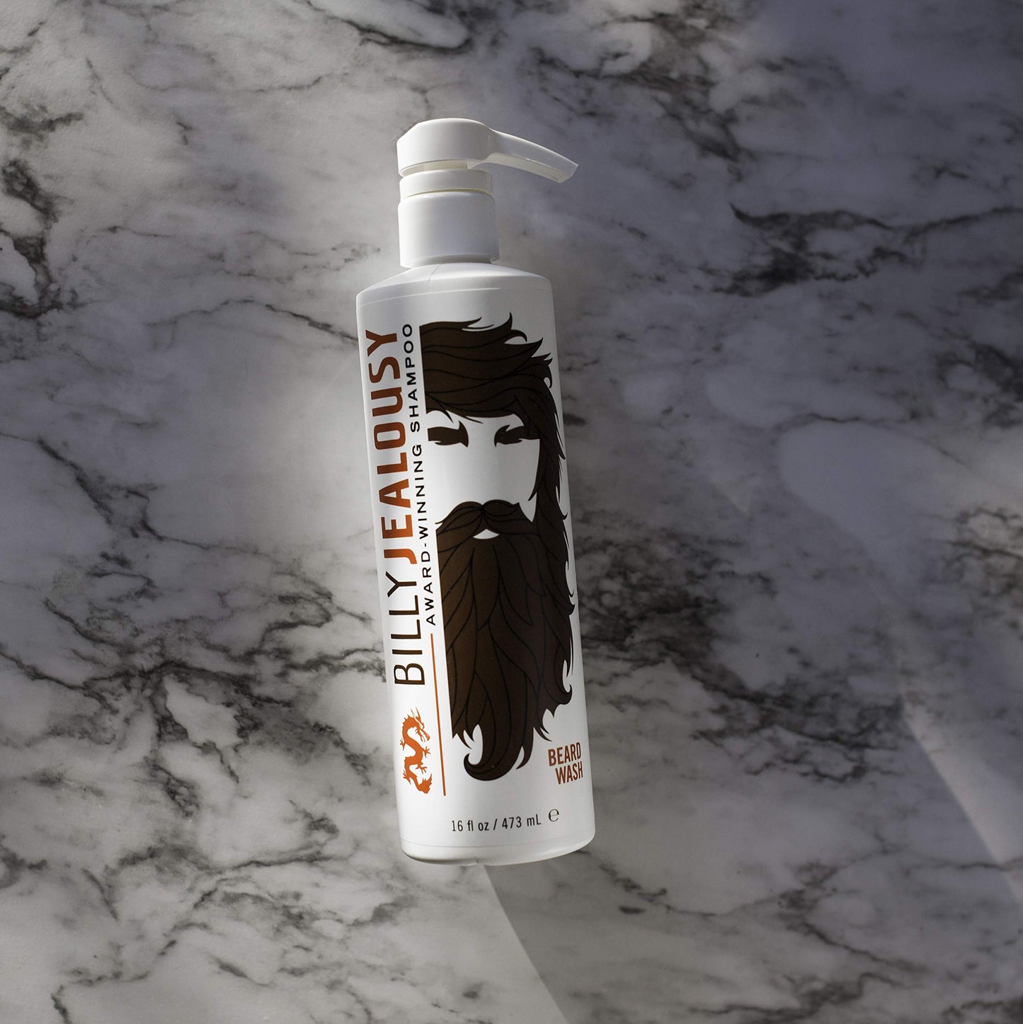 Billy Jealousy Beard Wash for Smooth, Manageable & Frizz-free Facial Hair, Beard Care Enriched with Hydrating Aloe & Strengthening & Conditioning