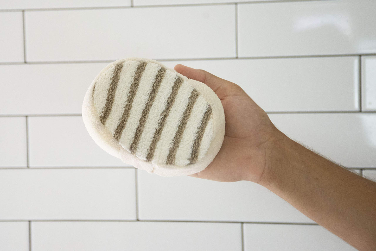 Evriholder The Rustic Man Body Sponge, Cream