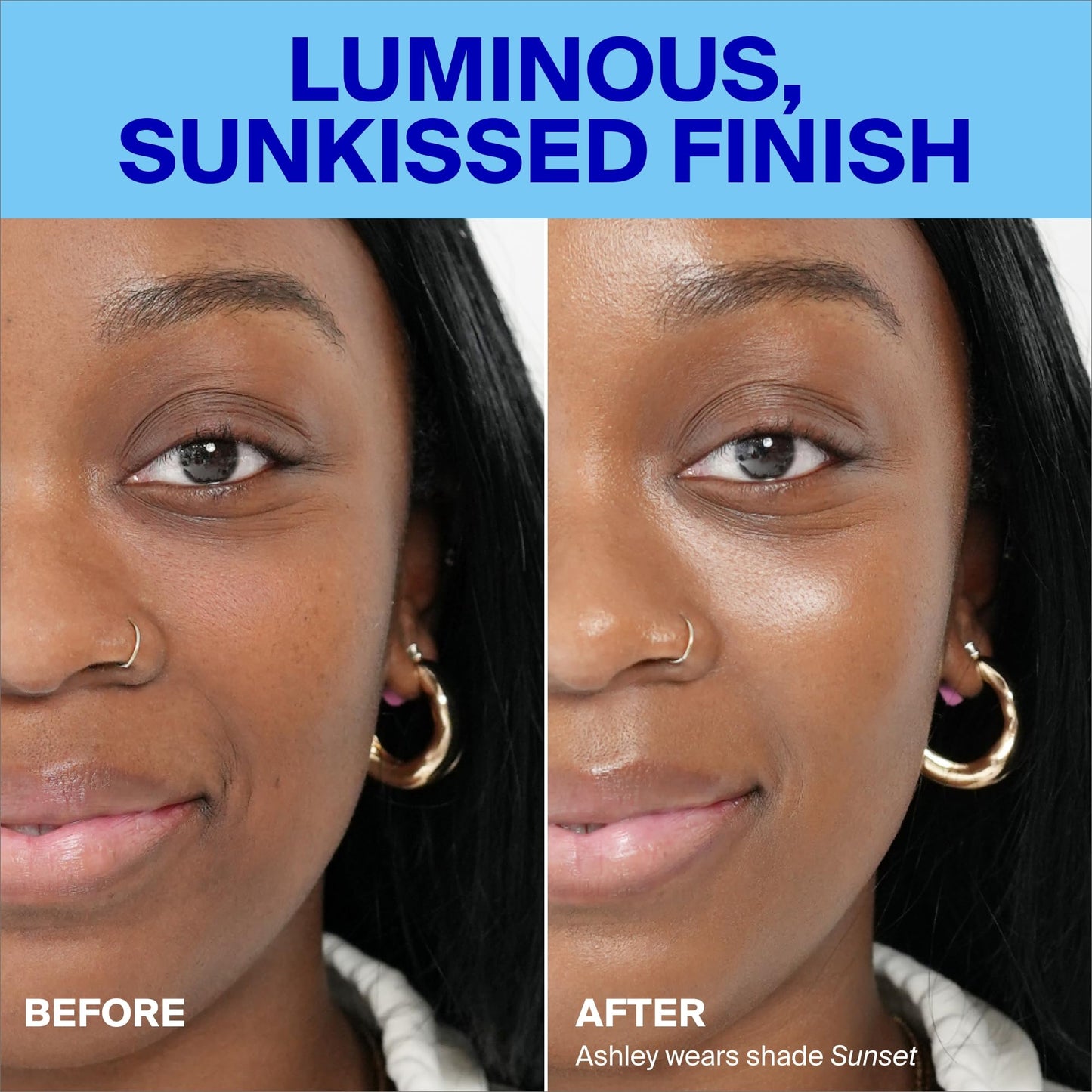 Supergoop! Glowscreen SPF 40, Sunset (Deep Bronze Glow) - 1.7 fl oz - Glowy Primer + Broad Spectrum Tinted Sunscreen - Helps Filter Blue Light