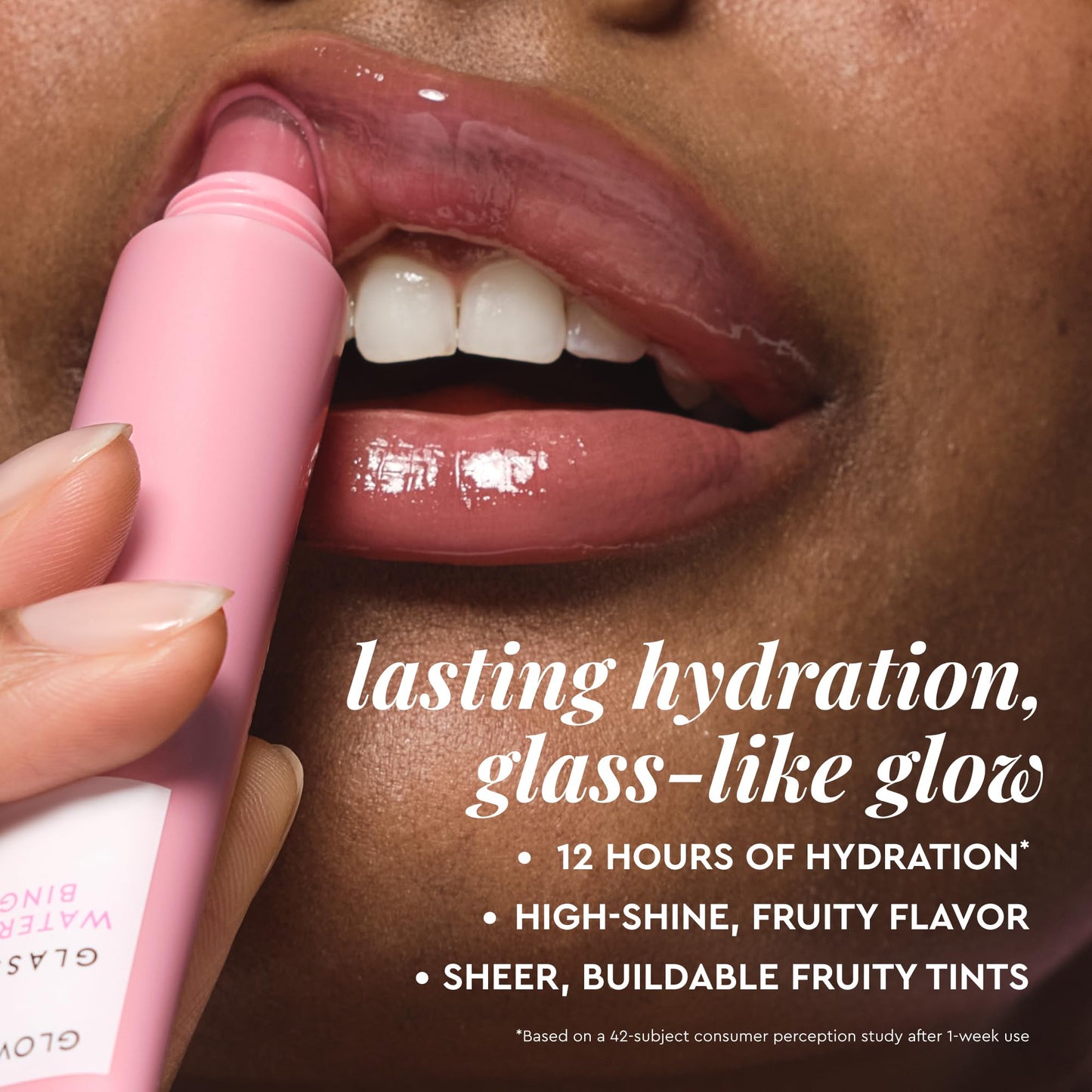 Glow Recipe Glass Balm Lip Treatment - 12Hr Hydrating Lip Balm & Moisturizer with Hyaluronic Acid to Smooth, Plump & Protect from Dryness - Sheer Soft Beauty and Personal Care Glow Recipe