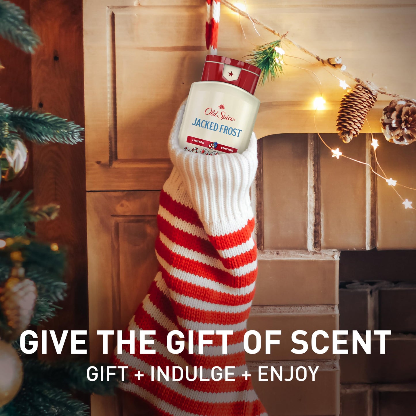 Old Spice Body Wash for Men, Holidudes Holiday Edition, 24/7 Holiday Freshness, Lasting Scent and Rich Lather, Stocking Stuffer, Jacked Frost Frosted