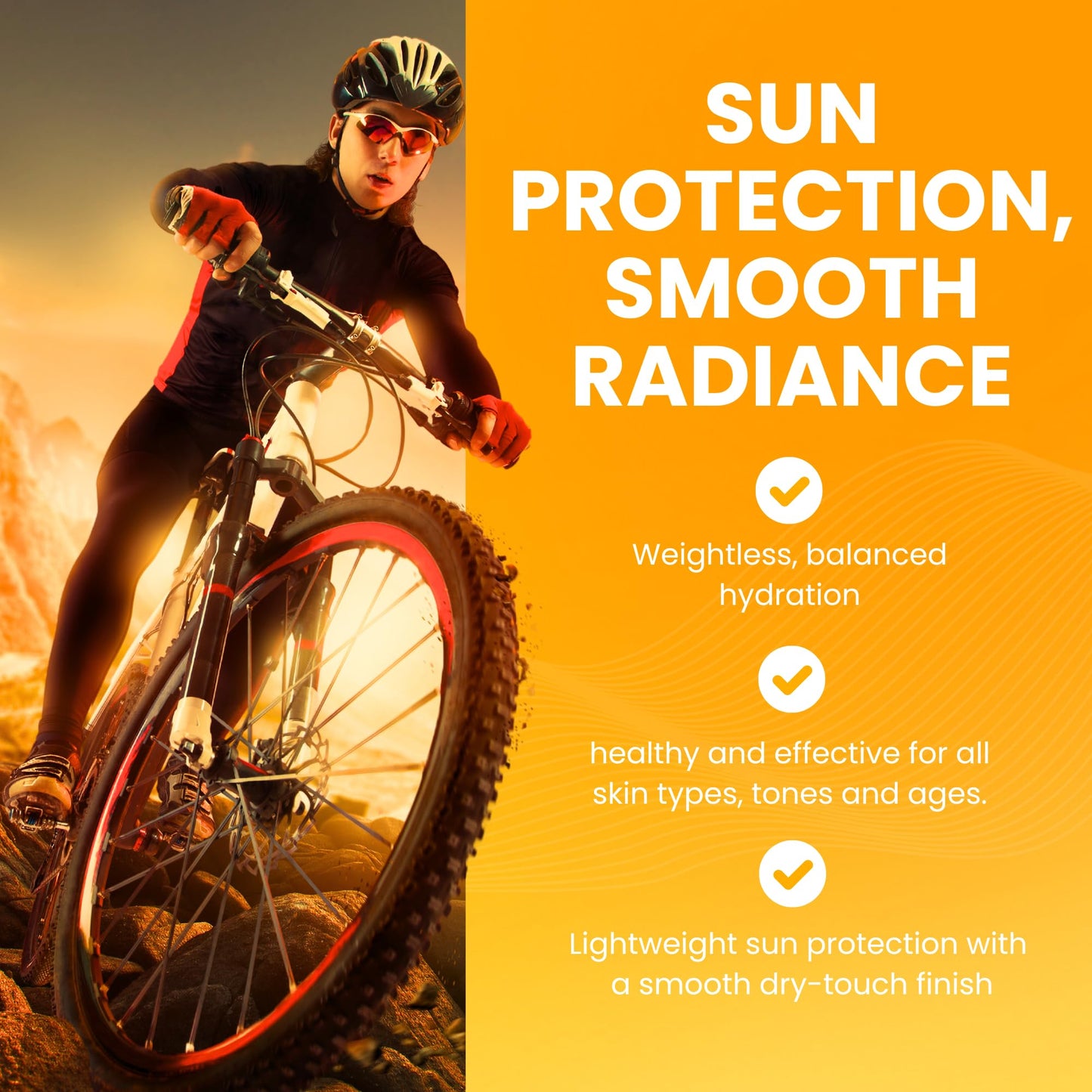 JACKET Sport Sunscreen SPF 50+ – Broad Spectrum Face & Body Lotion, Non-Greasy, Water & Sweat Resistant, Vitamin-Enriched, 4 fl oz