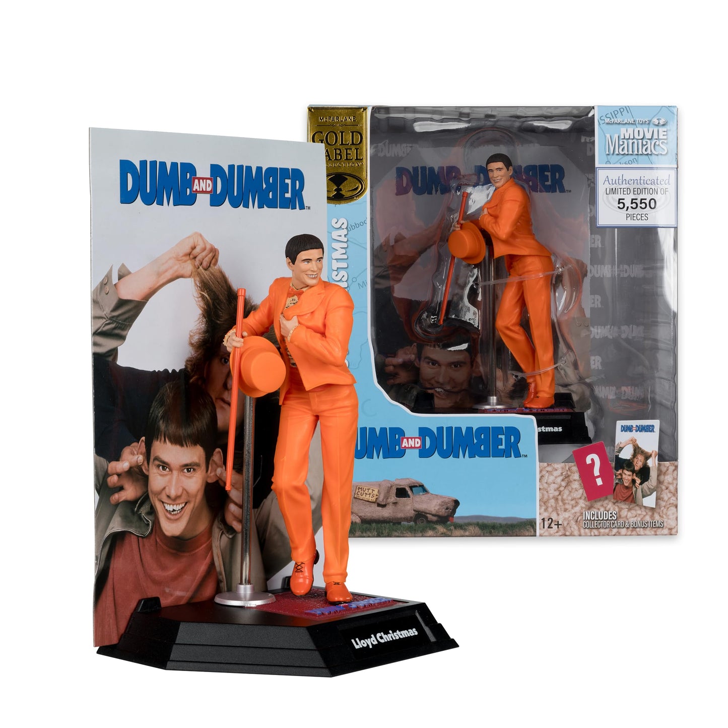 McFarlane Lloyd Christmas (Movie Maniacs: Dumb and Dumber) Gold Label 6" Posed Figure