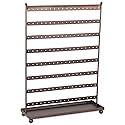 DII Home Traditions Z02011 Earring Organizing Wire Metal Jewelry Tower or Stand with Tray, 16.5" Tall, Bronze