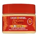 Creme of Nature Argan Oil Twist & Curl Pudding for Stretched Out Curls, 12 Fl Oz