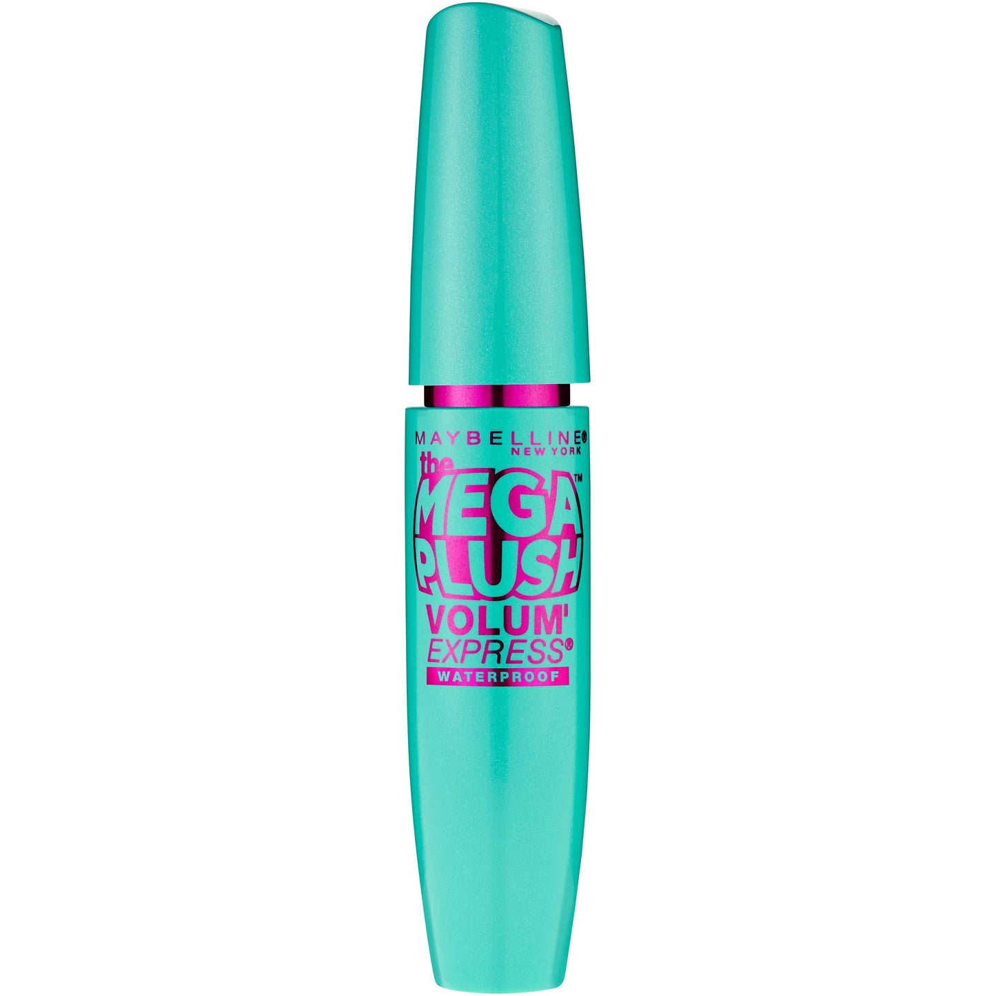 Maybelline New York Volume Express Mega Plush Waterproof Mascara, Brownish Black, 0.3 Fluid Ounce