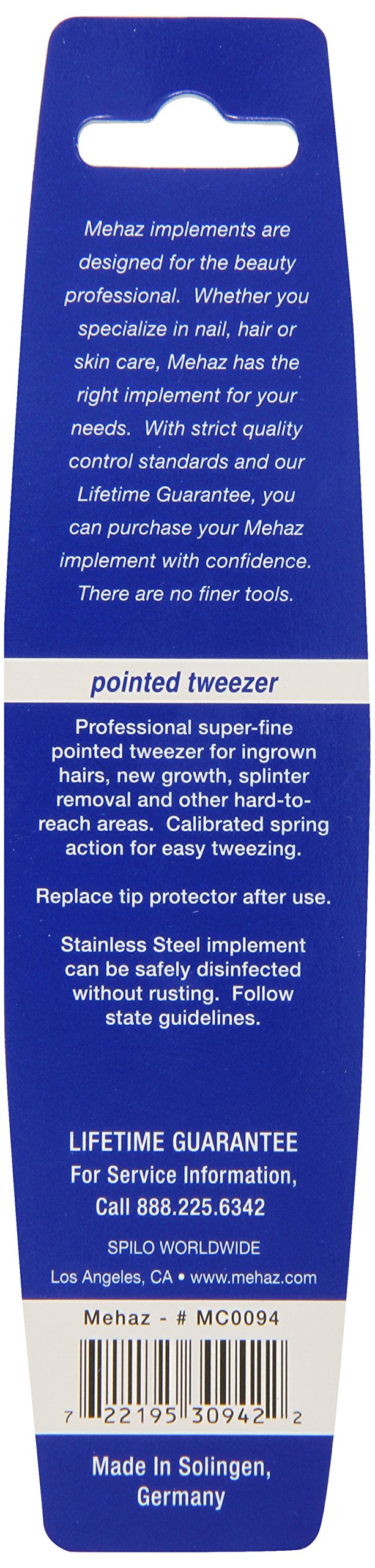 Mehaz Professional Depil a Tweez Pointed Tip Nipper