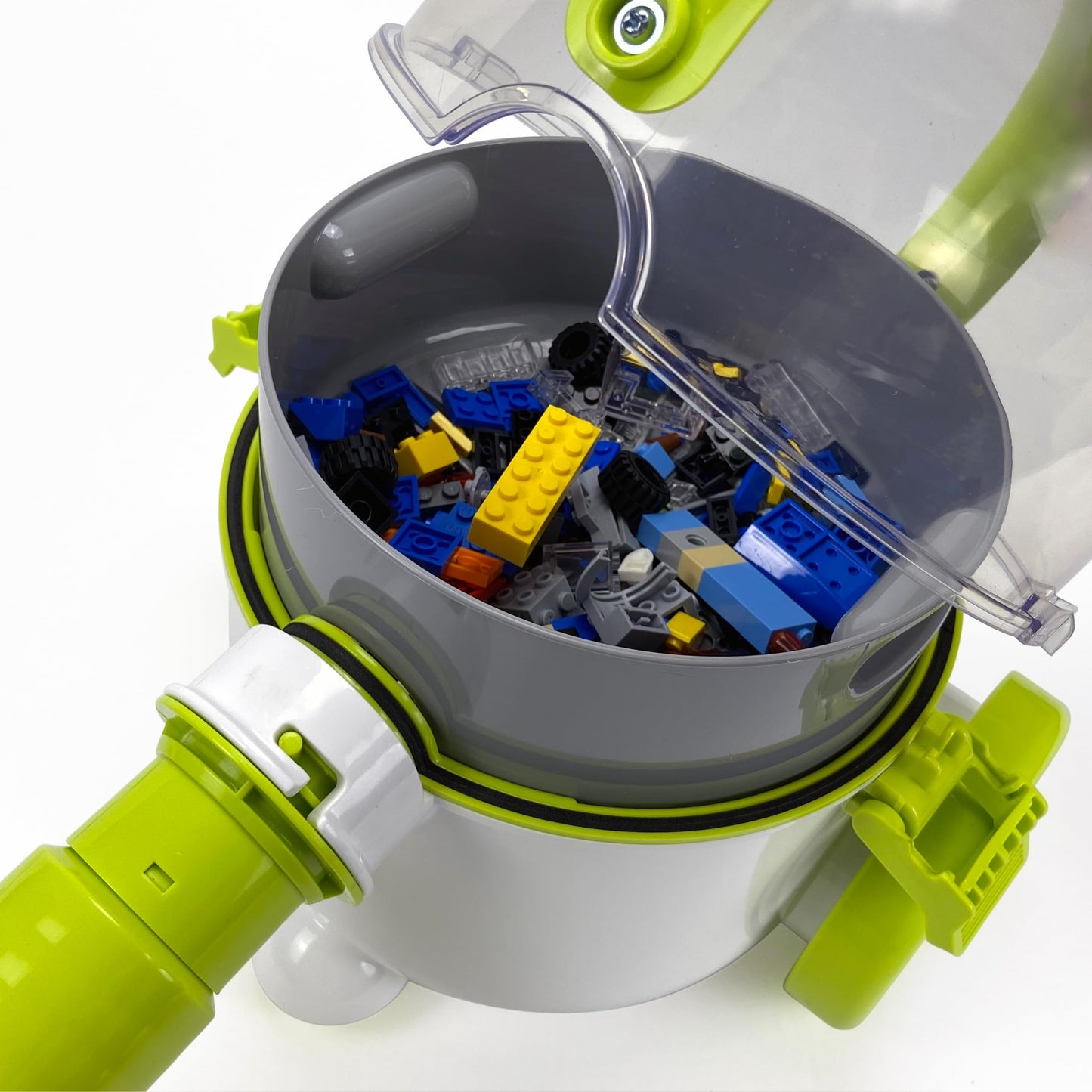 Pick Up Bricks Toy Cleanup Vacuum for Kids, Works w/Lego Bricks, LOL Doll Acc. & More, Boys and Girls Ages 4-9