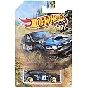 HOT Wheels 1:64 Scale Black Subaru WRX STI 6/6