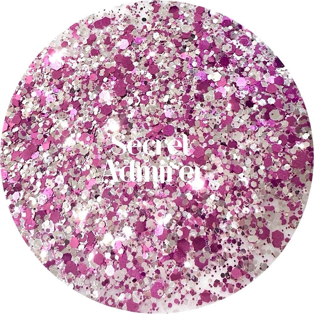 Pink Polyester Glitter | Craft Glitter | Glitter for Arts & Crafts | Tumblers | Cosmetics | Nails | Epoxy Resin Art | Slime | DIY | Body Glitter | 1