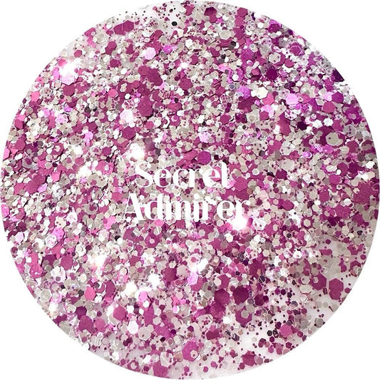 Pink Polyester Glitter | Craft Glitter | Glitter for Arts & Crafts | Tumblers | Cosmetics | Nails | Epoxy Resin Art | Slime | DIY | Body Glitter | 1 Beauty & Personal Care Glitter Heart Co.
