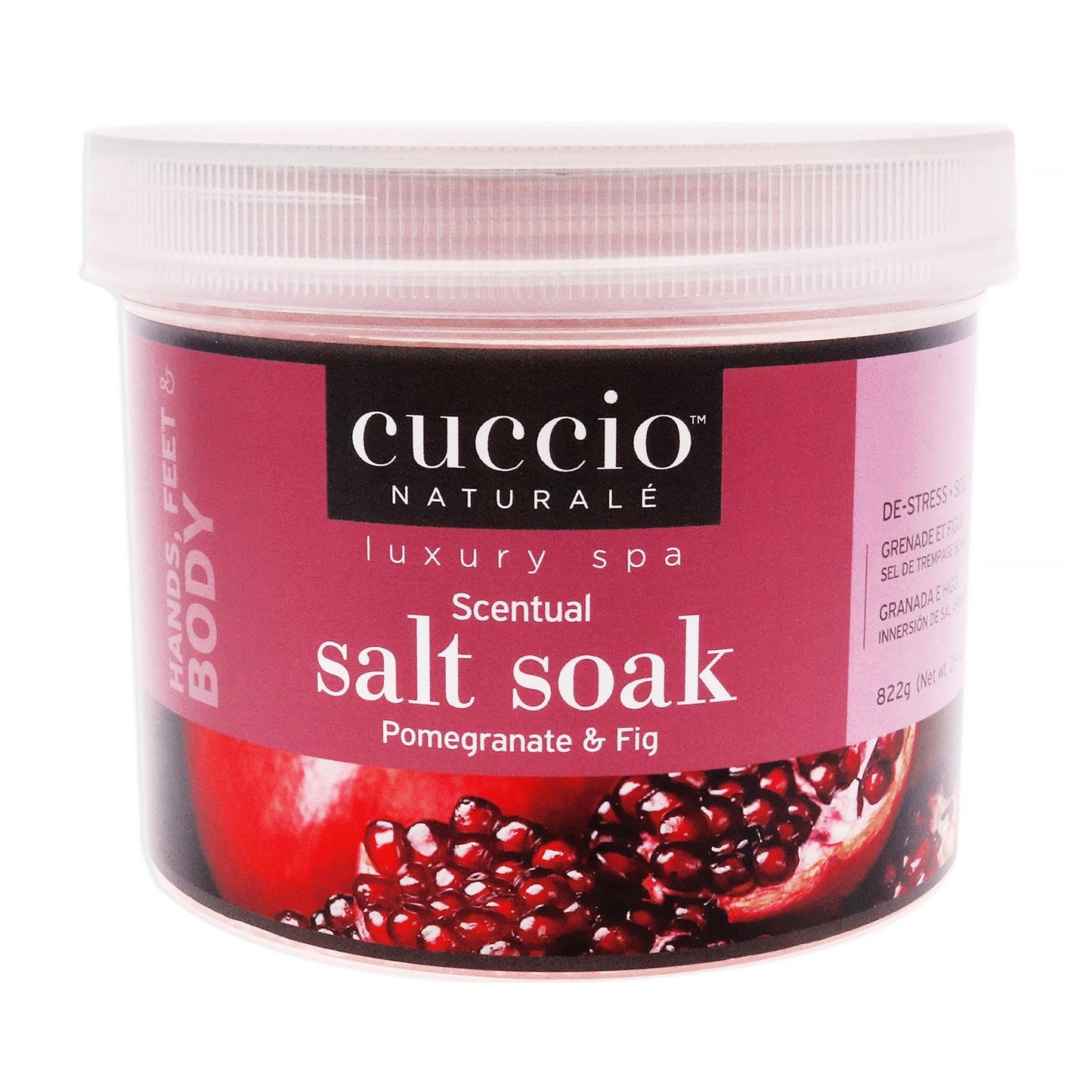 Cuccio Naturale Scentual Salt Soak - Invigorating Salts With An Irresistible Scent - Rejuvenate And Soothe Tired Feet - Softens And Leaves The Skin