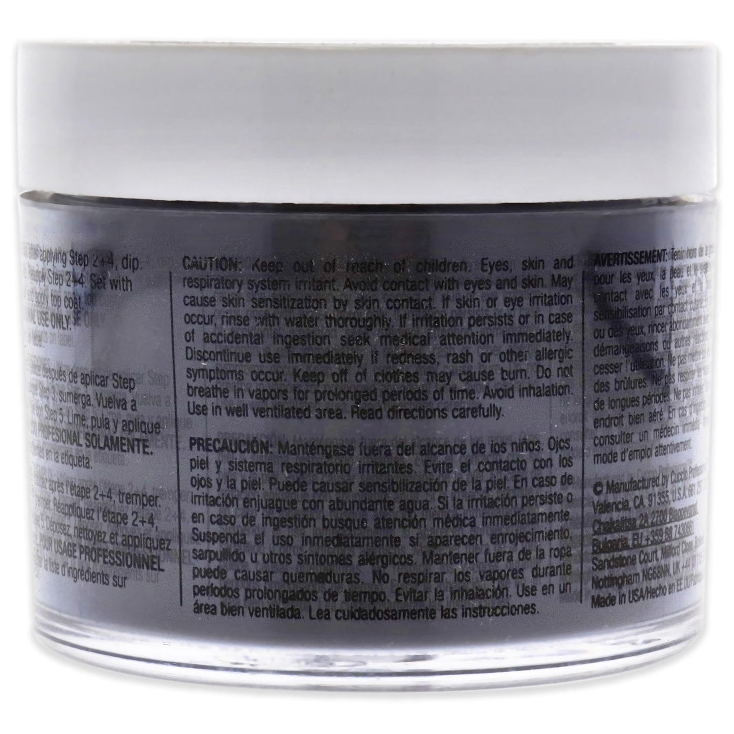 Cuccio Colour Powder Nail Polish - Color For Manicures And Pedicures - Highly Pigmented Powder That Is Finely Milled - Strong, Durable Finish With A