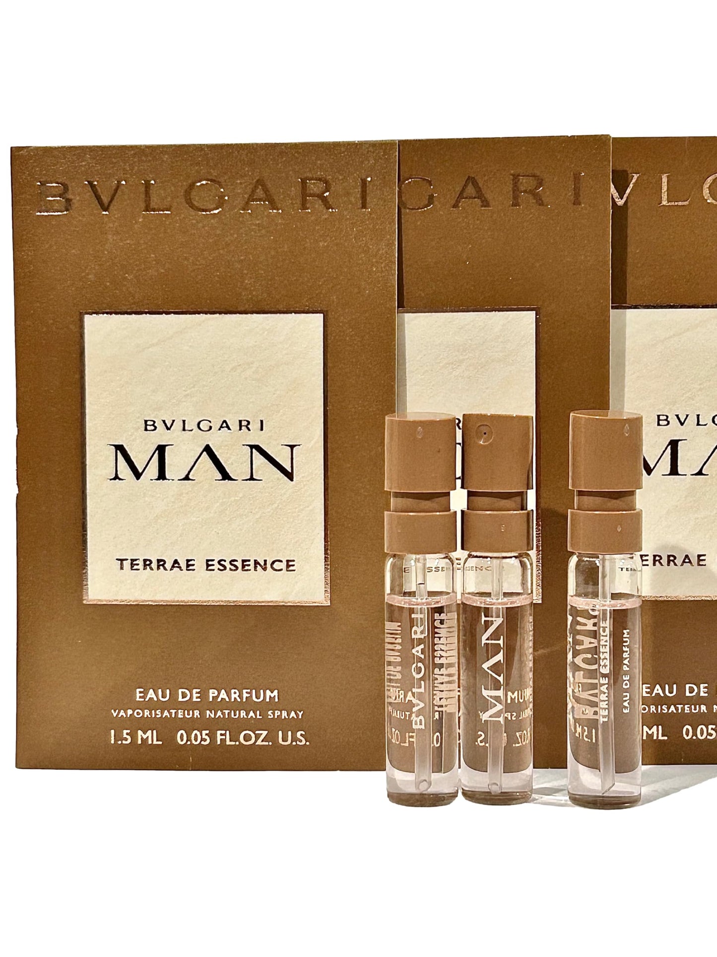 Bvlgari Man Terrae Essence By Bvlgari Eau De Parfum Spray Vial