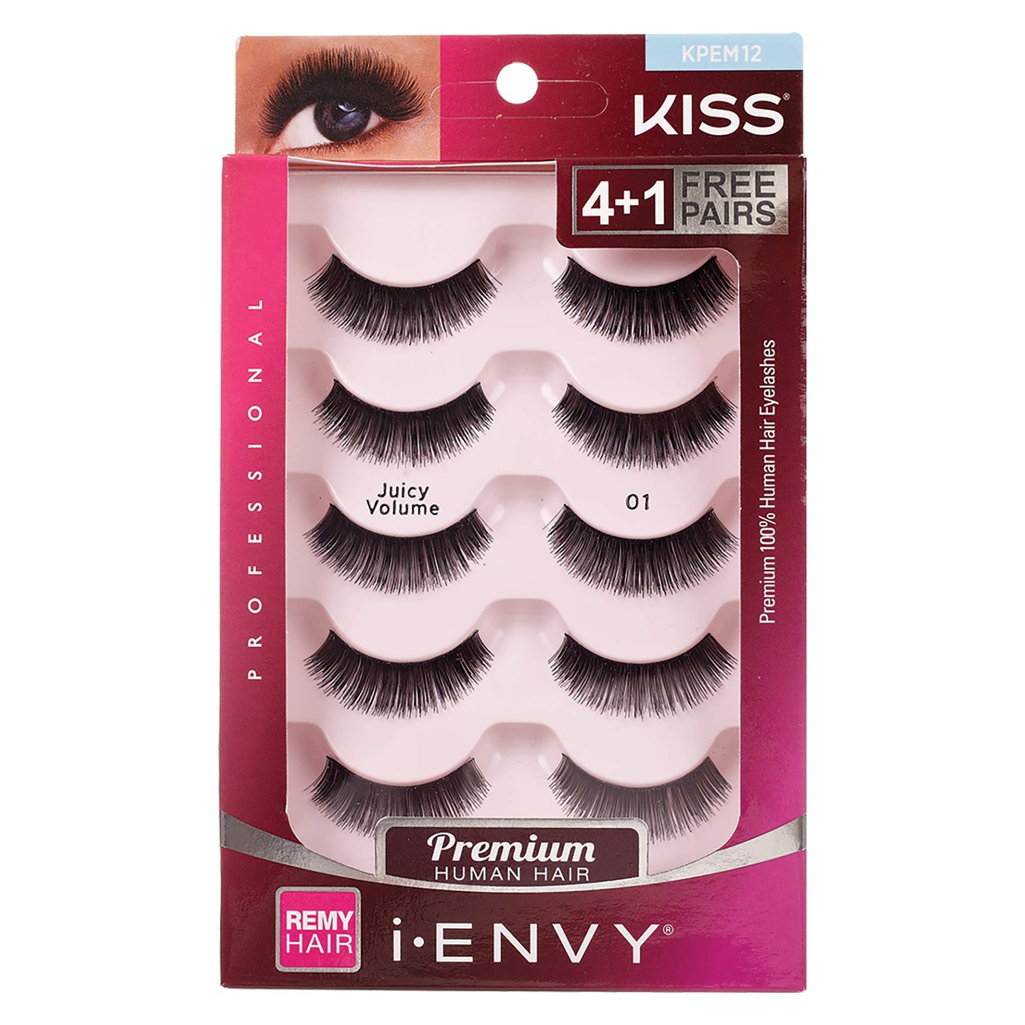 i.Envy by Kiss Eye Lash Value Pack #KPEM12 (2 PACK)