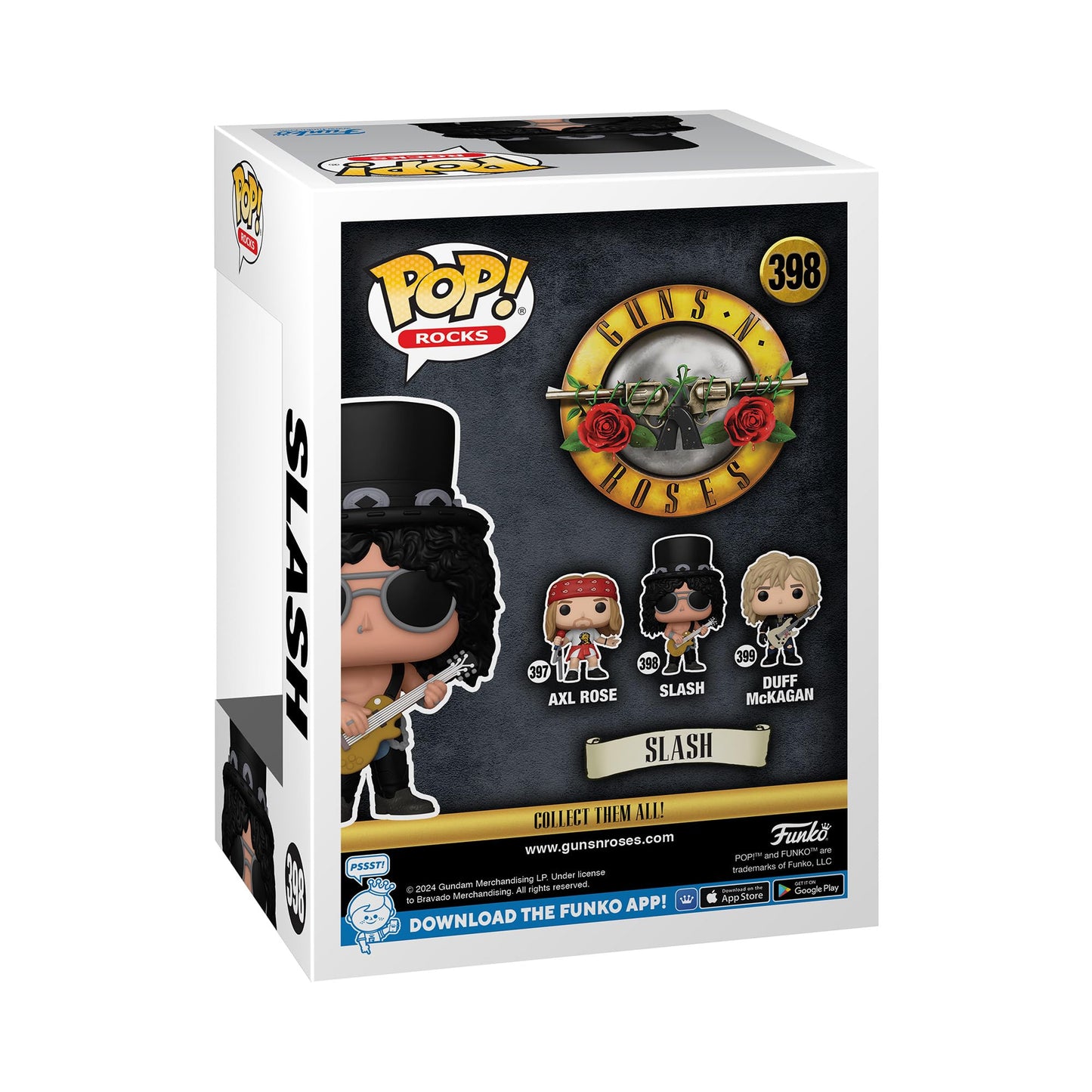 Funko POP! Rocks: Guns and Roses - Slash - (1990's) - Collectable Vinyl Figure - Gift Idea - Official Merchandise - for Kids & Adults - Music Fans…