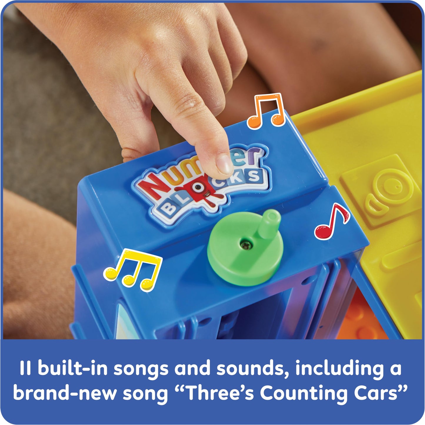 hand2mind Counting Car Garage Playset – Race Car Track, Parking Garage, Preschool Math Learning Toys, Pretend Play Vehicle Set & Birthday Gift for Kids