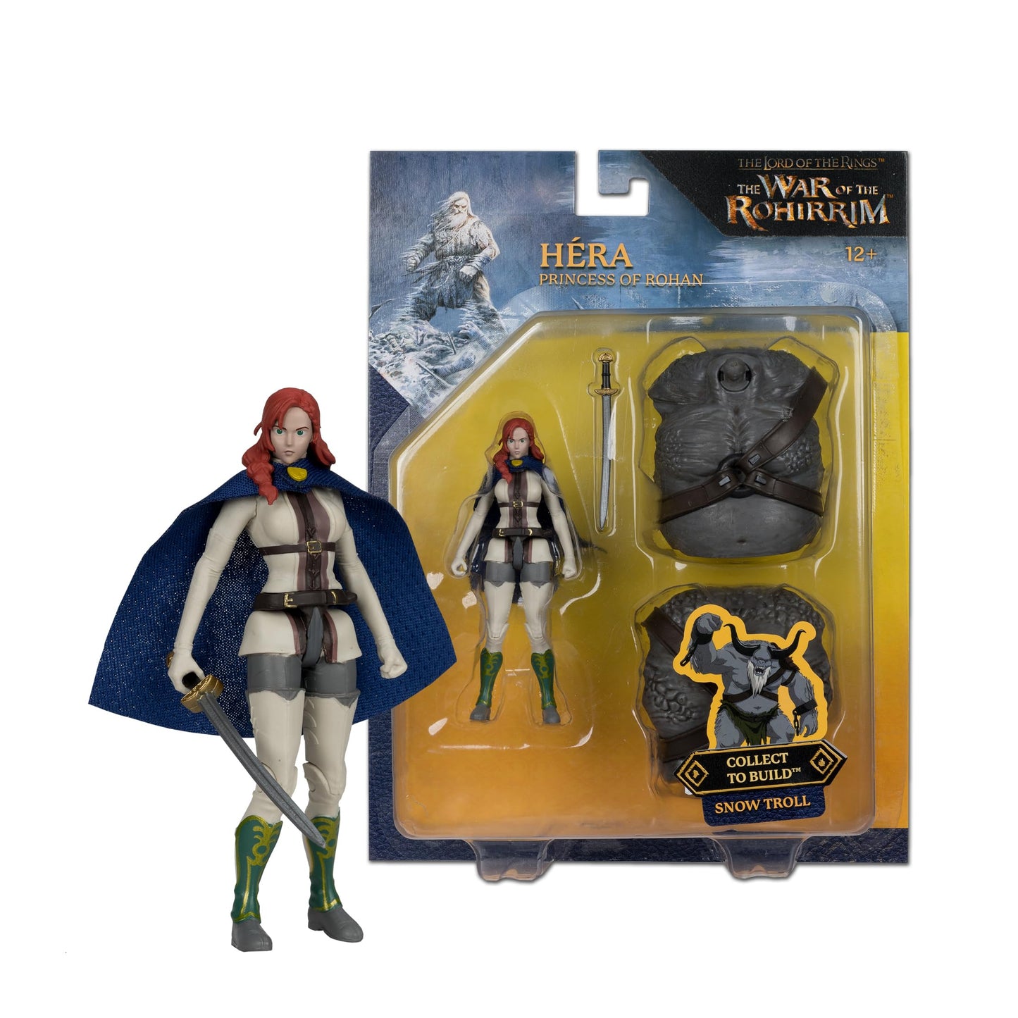 McFarlane Toys - The Lord of Rings: The War of The Rohirrim Hera (Princess of Rohan) 4in Build-A Figure