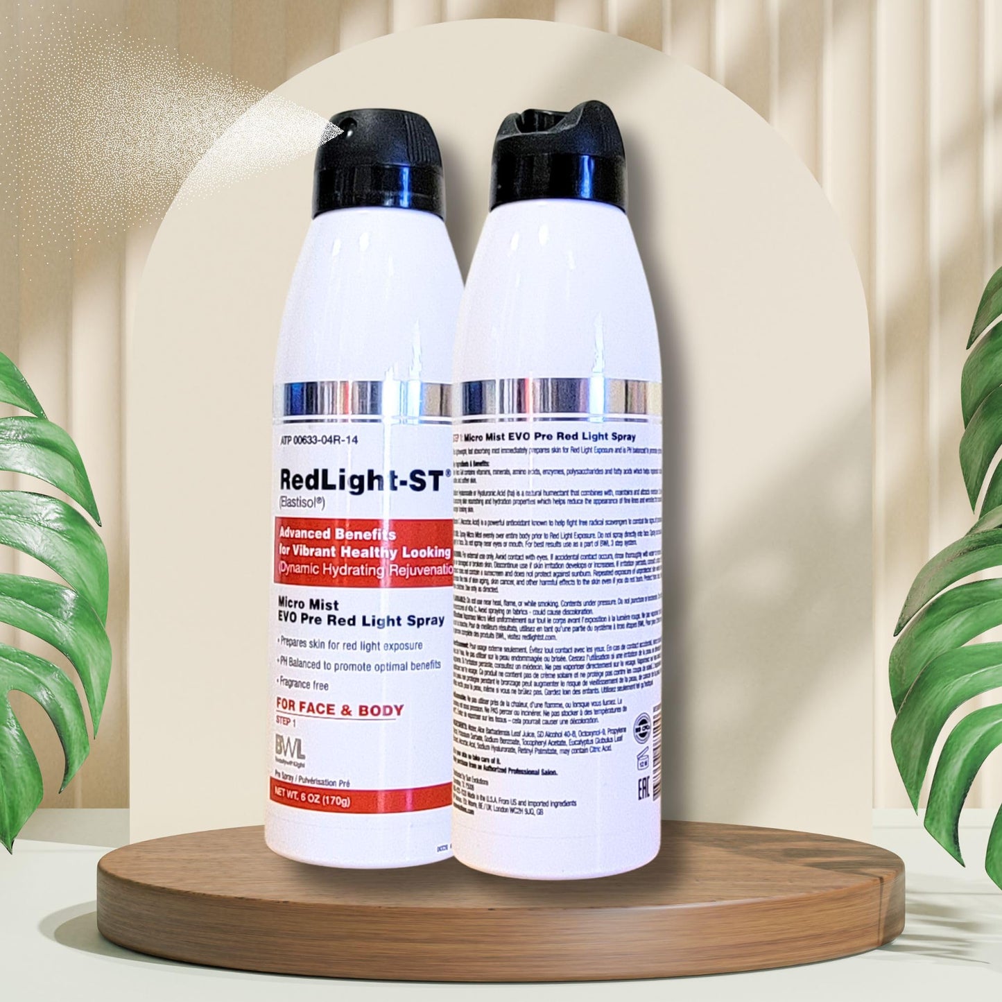 BWL RedLight-ST® Micro Mist EVO Pre Therapy Spray Step 1 - 6 oz.