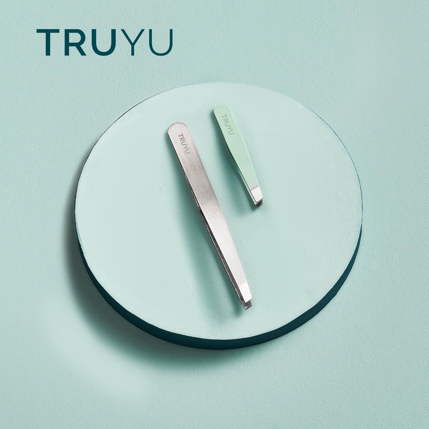 Qvs pinzetta con punta obliqua + mini pinzetta Beauty and Personal Care Truyu
