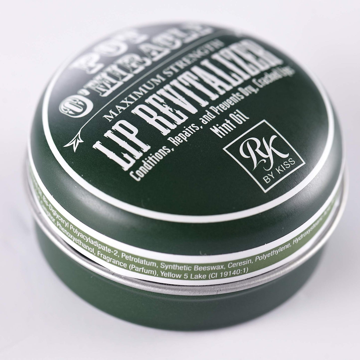 Ruby Kisses Pot O' Miracle Maximum Strength Lip Revitalizer Lip Balm (Mint-6 Pack)