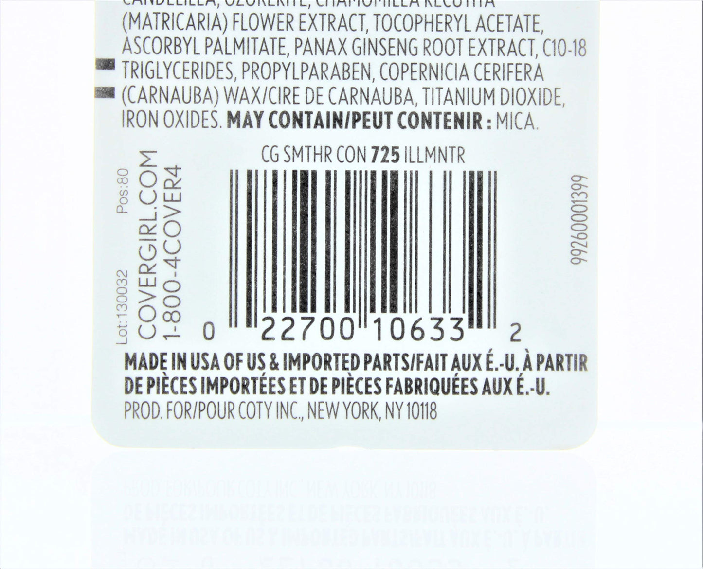 CoverGirl Smoothers Concealer, Illuminator [725] 0.14 oz (Pack of 3)