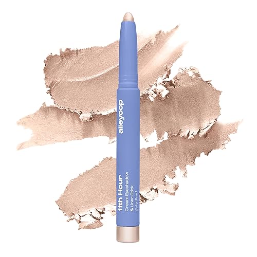 ALLEYOOP 11th Hour Waterproof Cream Eyeshadow Stick - Long-Lasting Eye Shadow Pencil & Eyeliner, Cream to Powder Stick & Highlighter - Smudge-Proof
