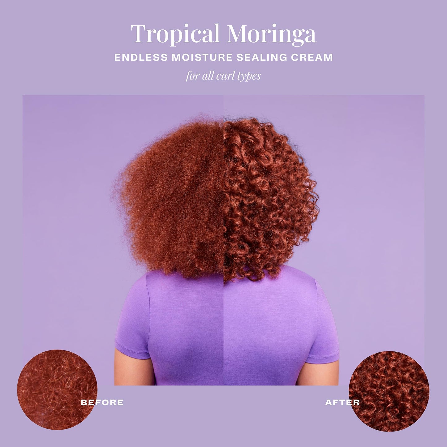 THE MANE CHOICE - Tropical Moringa Sweet Oil & Honey Endless Moisture Sealing Cream, 8 Ounce