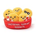 Emotional Support Chicken Nuggets by Relatable, Cuddly Stuffed Animals and Toys, Squishy Toys and Plushies, Great Gift Ideas for Loved Ones of All…