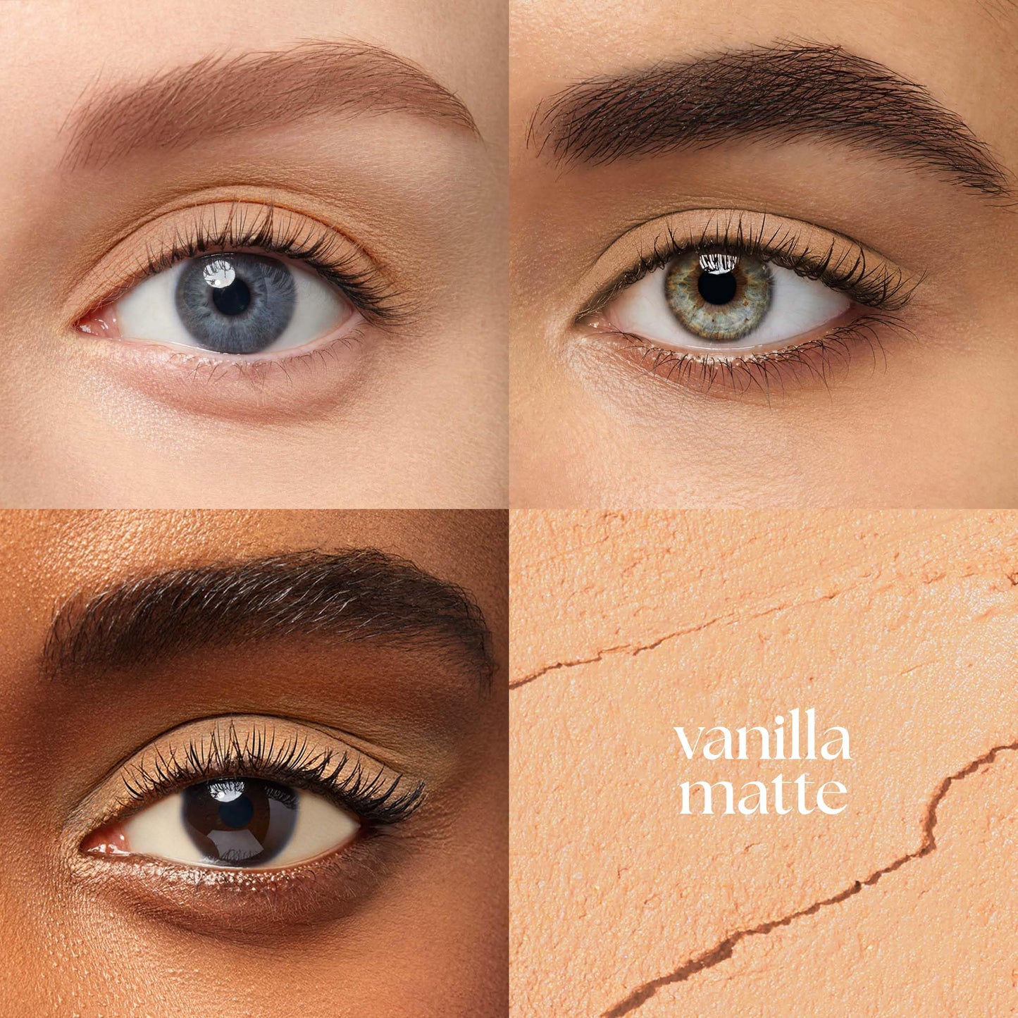 Julep Eyeshadow 101 Cream-to-Powder Waterproof Shadow Stick - Vanilla Matte - Long-Lasting, Crease-Proof, Light-Beige Matte Cream Eyeshadow