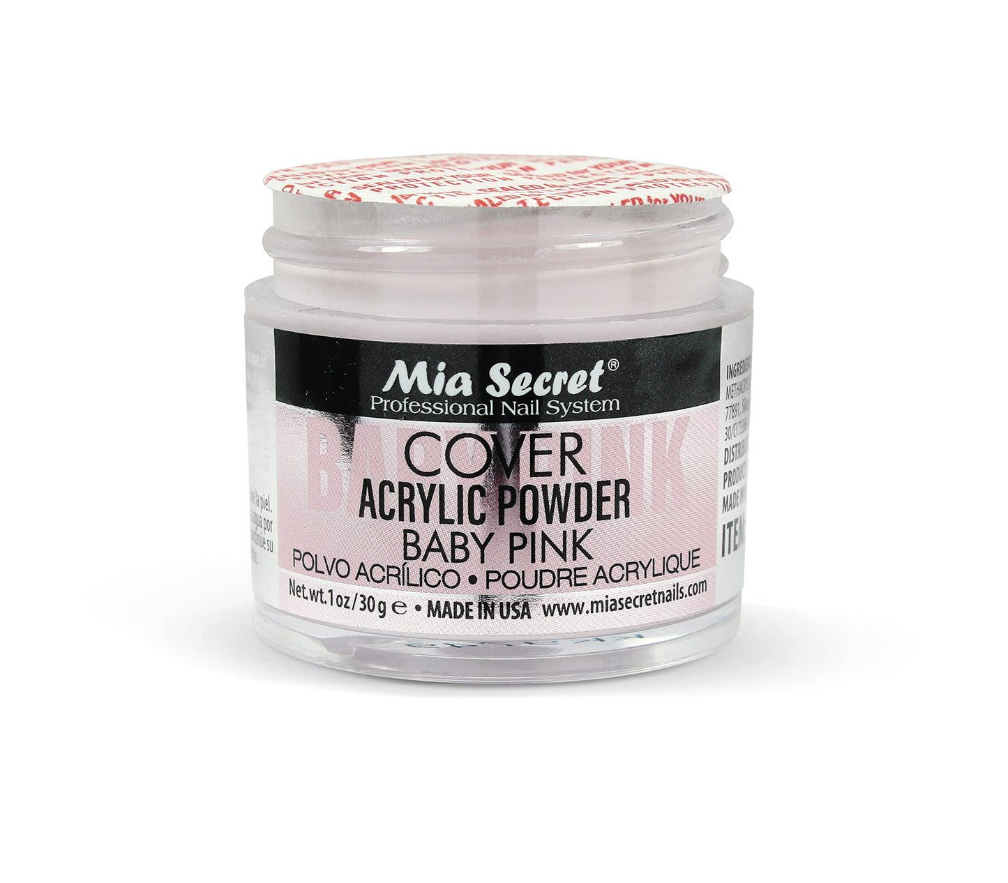 Mia Secret Acrylic Powder Cover Baby Pink 1 oz. Beauty & Personal Care Mia Secret