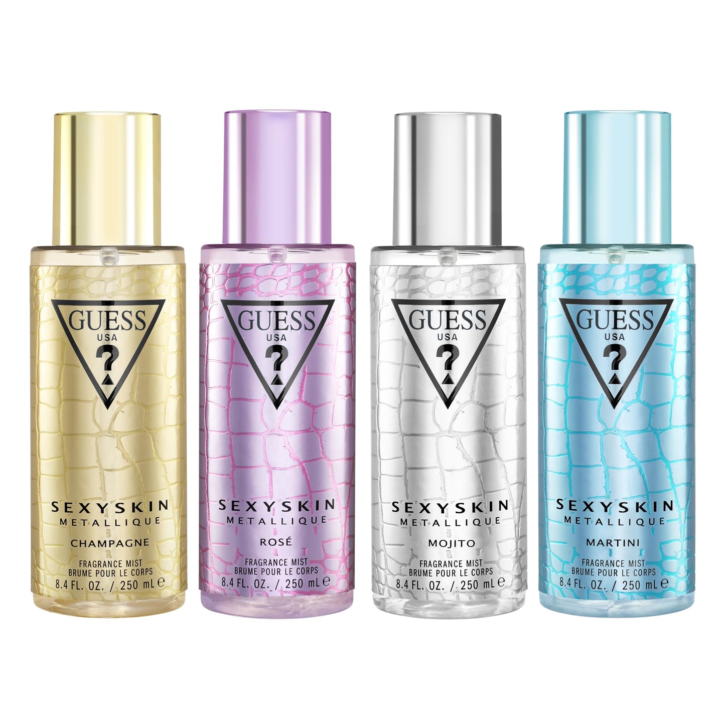 Guess Sexy Skin Metallique Champagne Fragrance Mist For Women, 8.4 Fl. Oz.