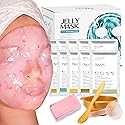 Peel-Off Jelly Mask Premium Modeling "Rubber Mask" Spa Set - 10 Treatments (24k Gold, Lavender, Kiwi, Peppermint, Egyptian Rose, Matcha, Chamomile