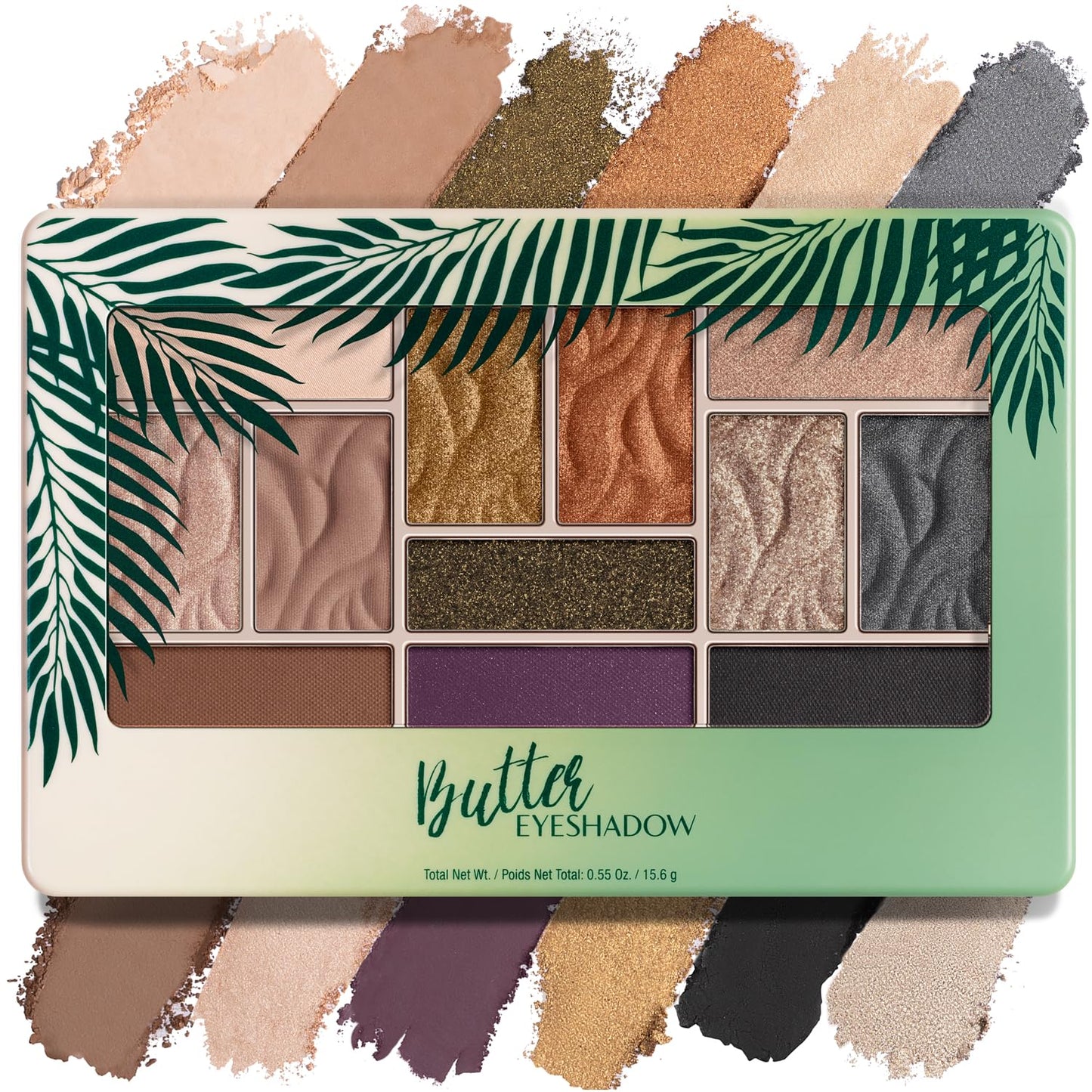 Physicians Formula Murumuru Butter Eyeshadow, 12-Shade Ultra-Creamy Palette with Murumuru & Tucuma Butters, Silky Soft Blendable Formula - Sultry Beauty and Personal Care Physicians Formula Default Title