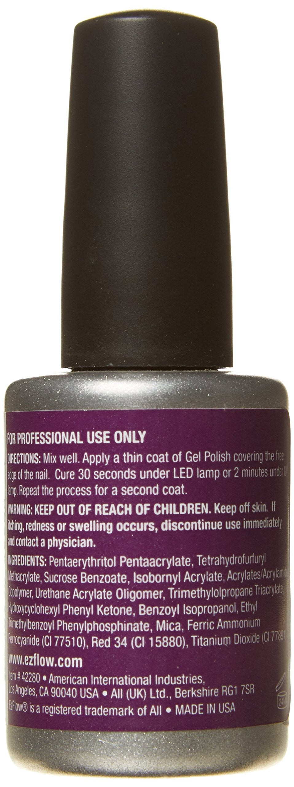 EZ Flow 1st Launch Jellybean Gel Polish, 0.5 Fluid Ounce Beauty & Personal Care EzFlow