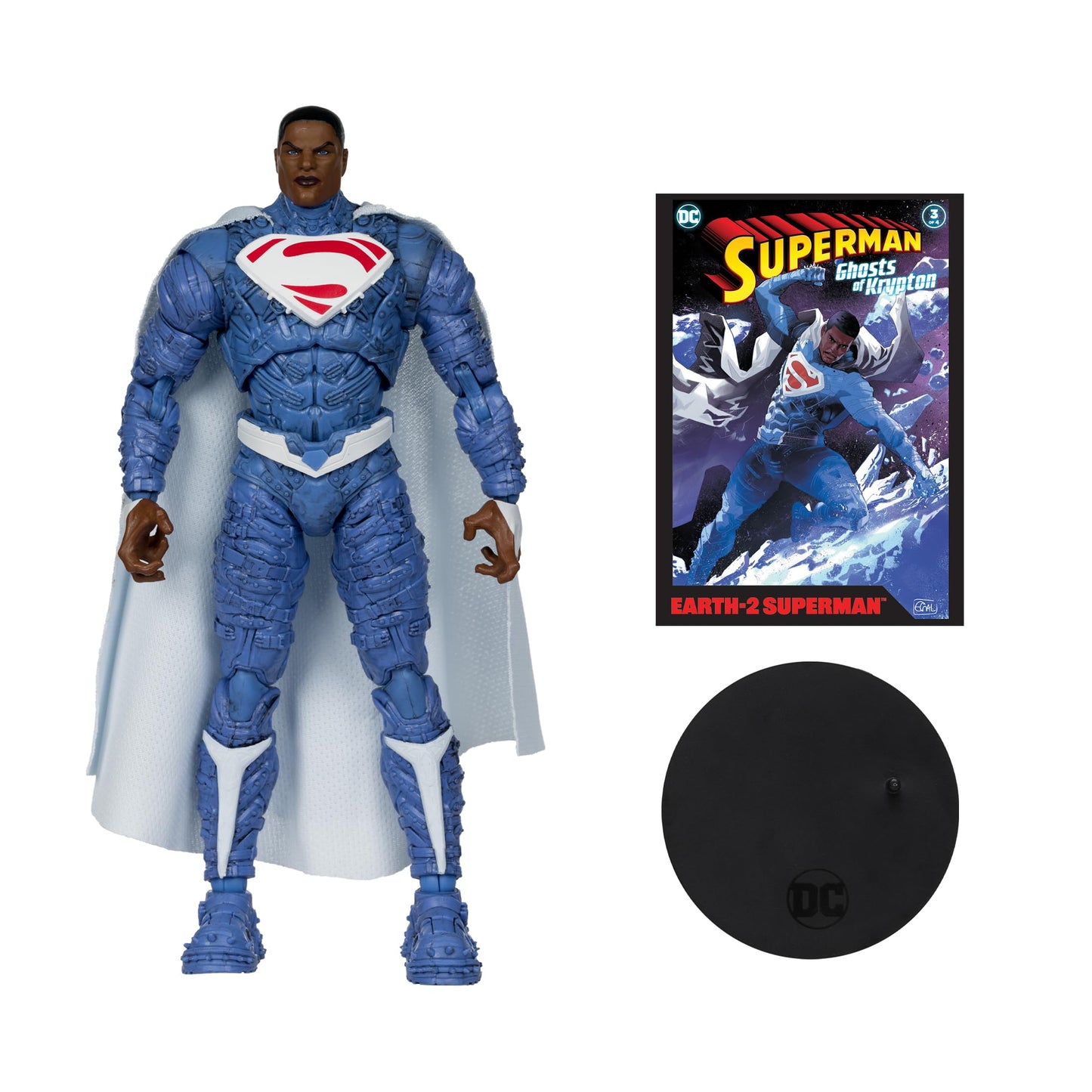 McFarlane Toys - DC Direct Page Punchers Earth-2 Superman 7in Action Figure with Superman Comic