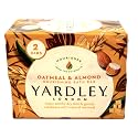 Yardley London Moisturizing Bath Bar, Oatmeal & Almond, 4.0 Oz, Pack Of 24