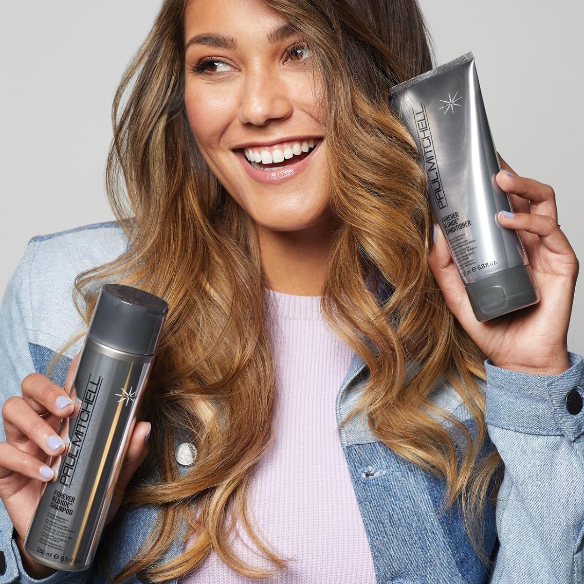 Paul Mitchell Forever Blonde Conditioner, Hydrates + Repairs, For Blonde Hair, 24 fl oz