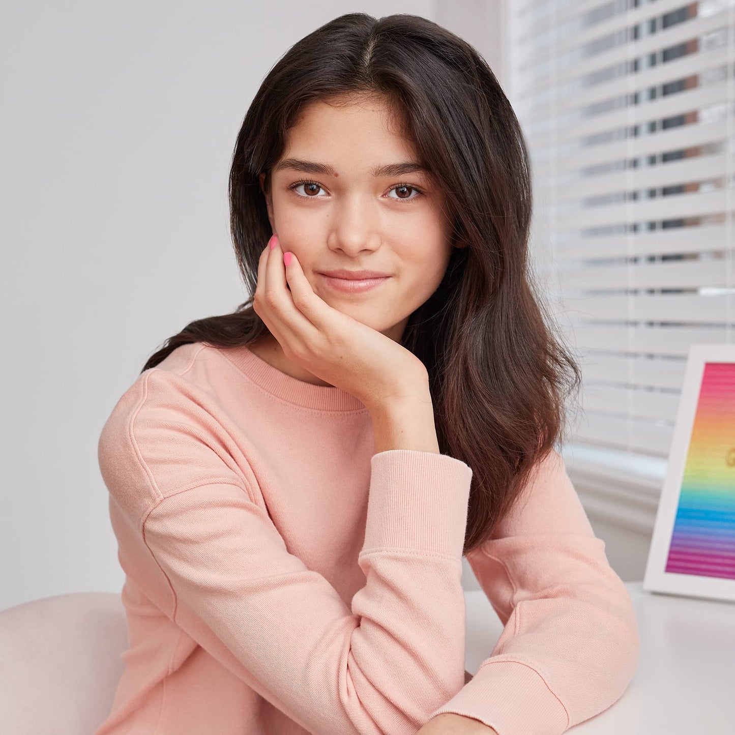 3C4G Neon Nail Polish Set - Quick Dry Nail Polish for Girls - Includes 5 Neon Colors - Non-Toxic Nail Polish Kit for Kids Ages 8+ by Make It Real