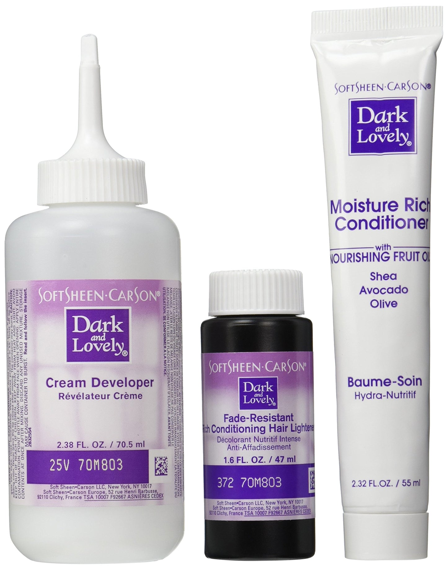 SoftSheen-Carson Dark and Lovely Fade Resist Rich Conditioning Color, Natural Black 372