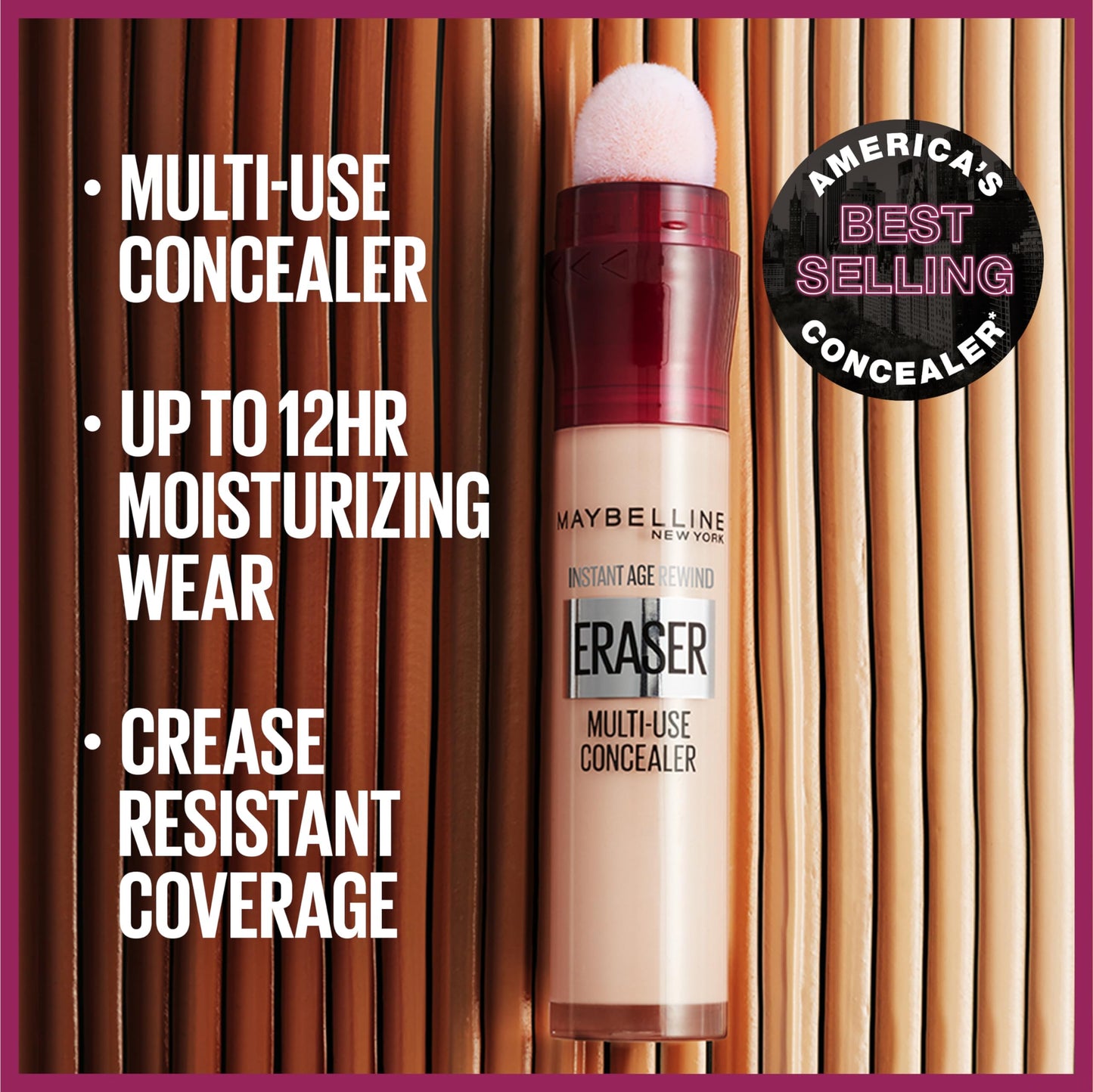 Maybelline Instant Age Rewind Eraser Dark Circles Treatment Multi-Use Concealer, 110, 1 Count (Packaging May Vary) Beauty and Personal Care MAYBELLINE