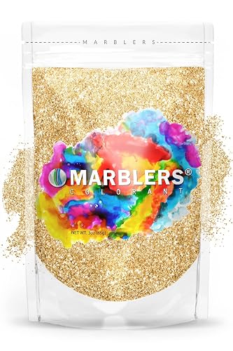 MARBLERS Twinkle Glitter [Silk Beige] 3oz (85g) | Fine | Non-Toxic, Vegan, Cruelty-Free | Face, Body, Eyeshadow, Hair, Festival, Party Makeup | Nail