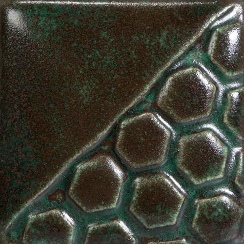 Mayco - EL122P EL122 Elements Non-Toxic Glaze, 1 pint Bottle, 2.8" Height, 2.8" Width, 6" Length, Malachite Green Beauty & Personal Care Mayco