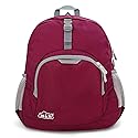 JAN & JUL Kids' Water Resistant Backpack for School, Lightweight Schoolbag for Boys and Girls (Wildberry, One Size)
