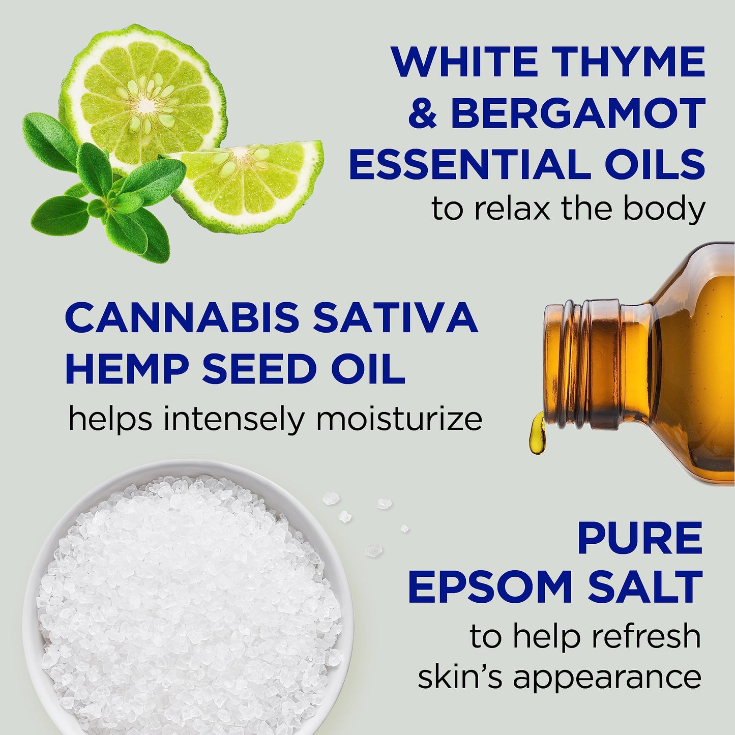 Dr Teal's Body Wash with Pure Epsom Salt, Cannabis Sativa Hemp Seed Oil, 24 fl oz (Pack of 2) Beauty & Personal Care Dr Teal's