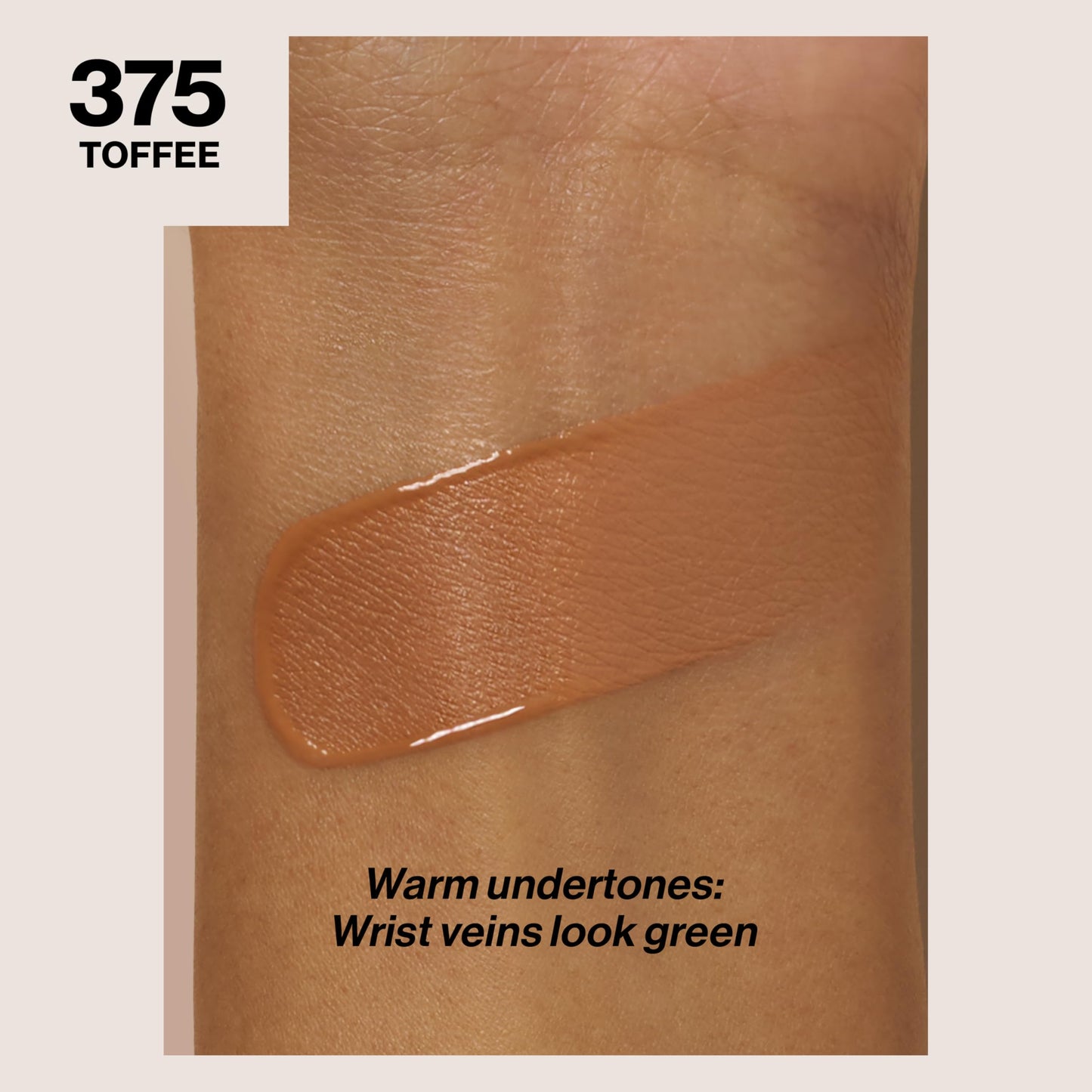 Revlon Liquid Foundation, ColorStay Face Makeup for Combination & Oily Skin, SPF 15, Medium-Full Coverage with Matte Finish, 375 Toffee, 1 fl oz