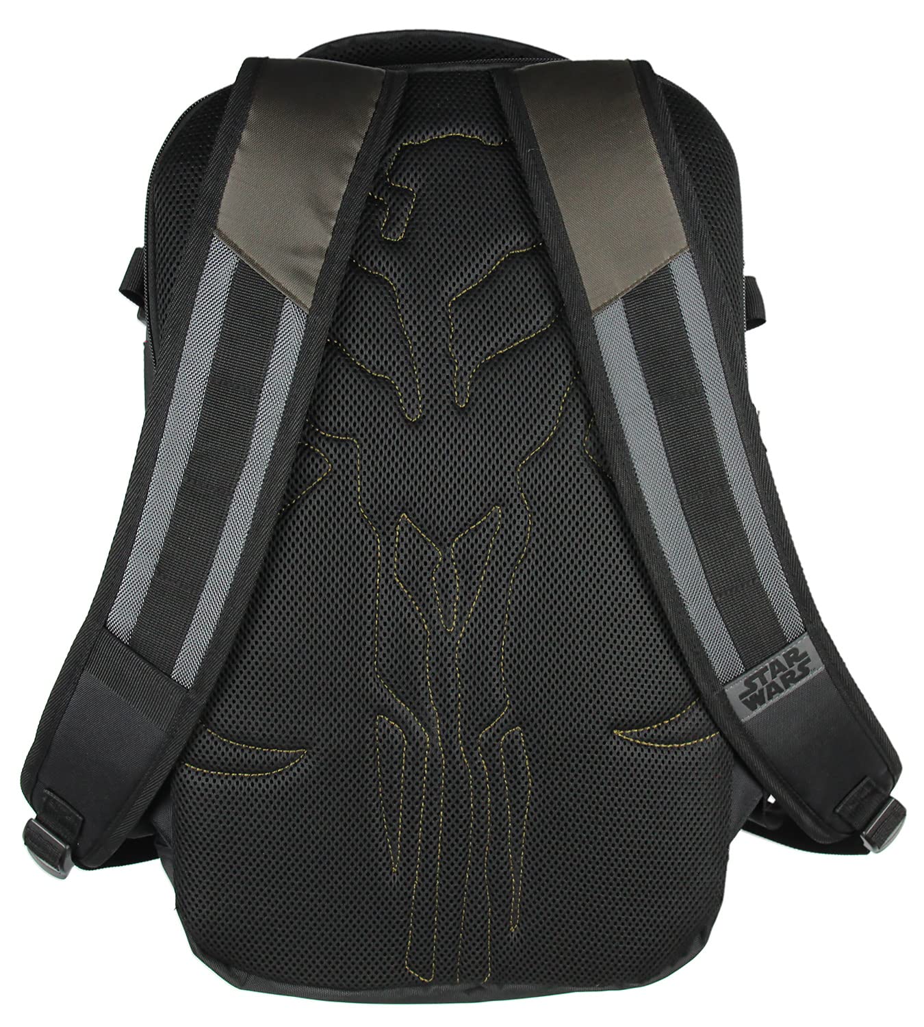 Bioworld Star Wars The Mandalorian Bounty Hunter Laptop Tech Padded Sleeve Backpack