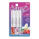 Softlips Daily Lip Moisturizer For Very Dry Lips, Multi-Flavored Lip Balms, Hydrates, Soothes & Prevents Dry, Chapped Lips, Smooth Glide Formula
