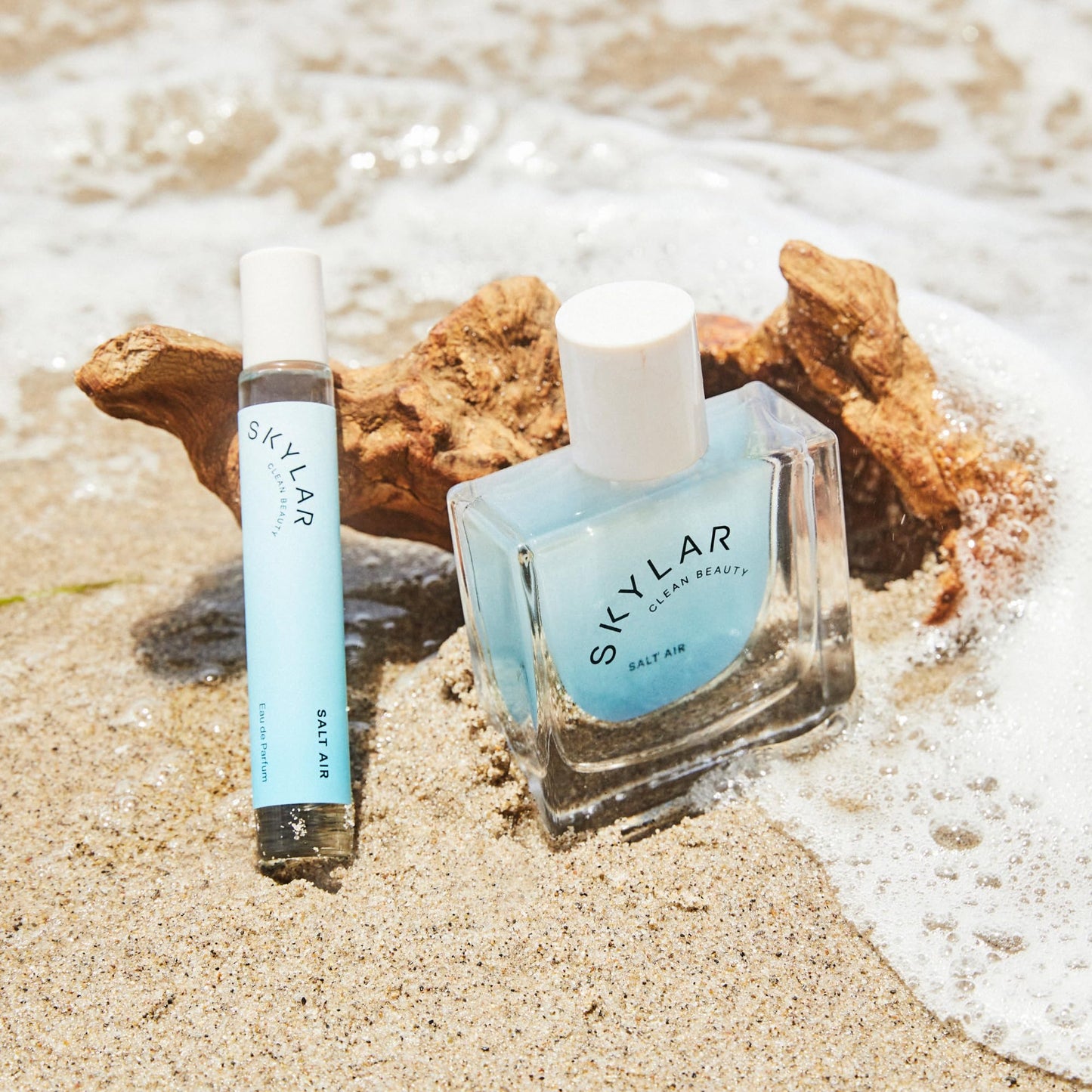 Skylar Salt Air Eau de Parfum 1.7oz – Clean, Hypoallergenic Vegan Perfume for Women & Men, Fresh Scent with Driftwood, Sea Salt & Seaweed