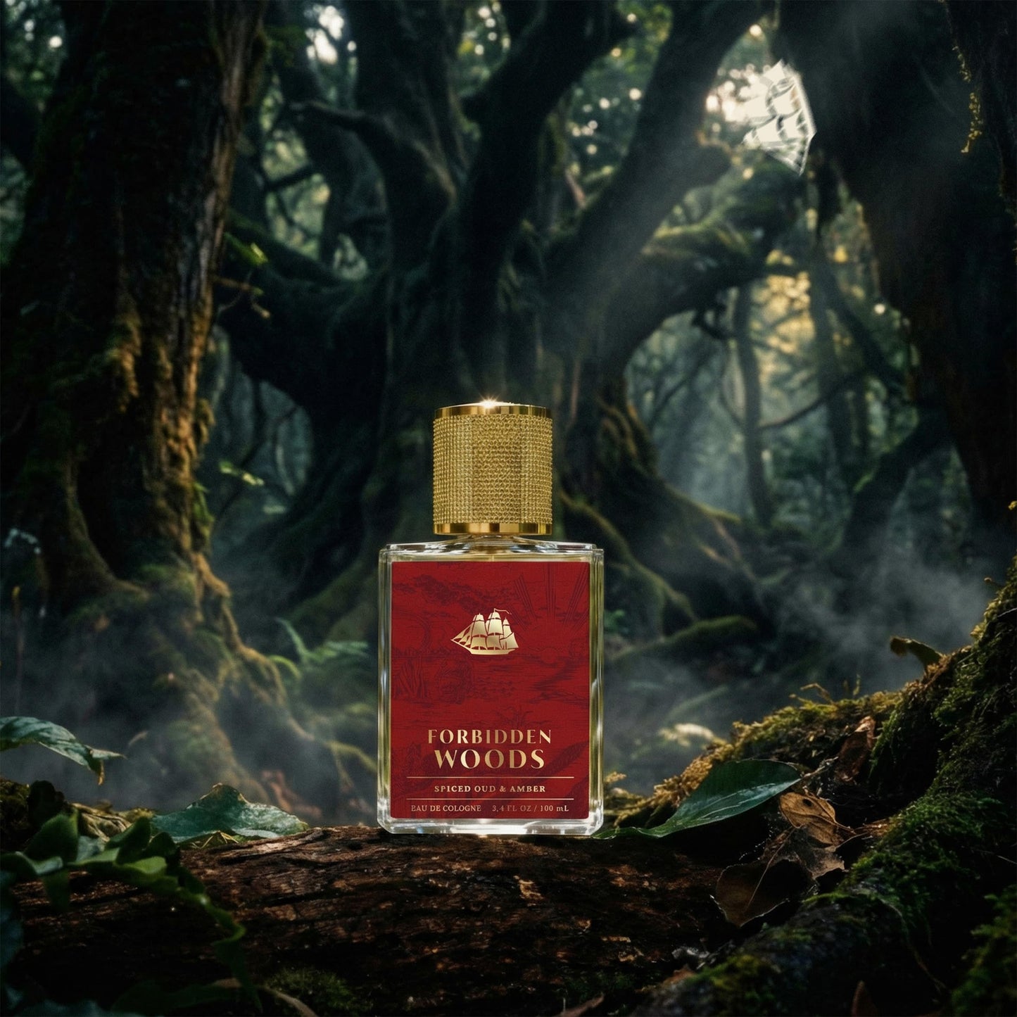 Old Spice Cologne for Men, Premium & Pairable Fragrance Spray, Forbidden Woods with Spiced Oud + Amber Signature Scent, Masculine & Sophisticated
